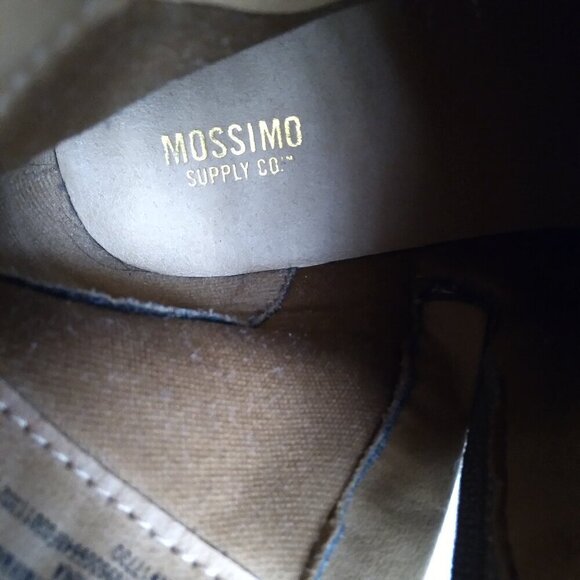 Mossimo Supply Co Taupe Suede Double Fringed Ankle Boots  Sz 6 - Picture 5 of 10